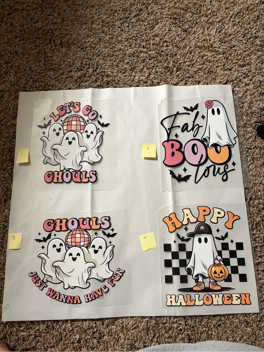 Cute Halloween / ghost custom t shirts
